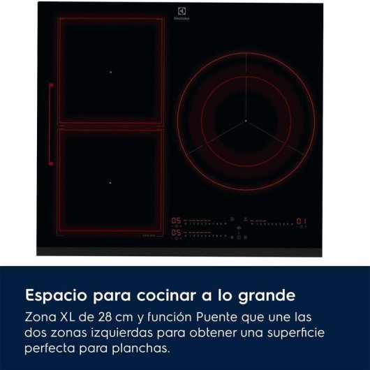 Plaque induction Electrolux 3 zones Boost 60 cm