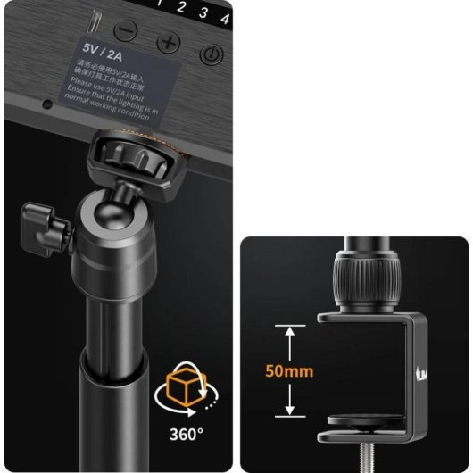 Lámpara LED Ulanzi VIJIM K20 11" 2500K-9000K USB-C
