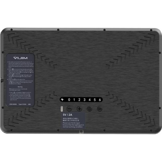 Lámpara LED Ulanzi VIJIM K20 11" 2500K-9000K USB-C
