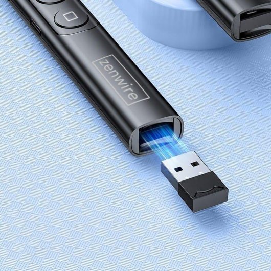 Presentatore Laser Wireless Zenwire S9 USB per Presentazioni