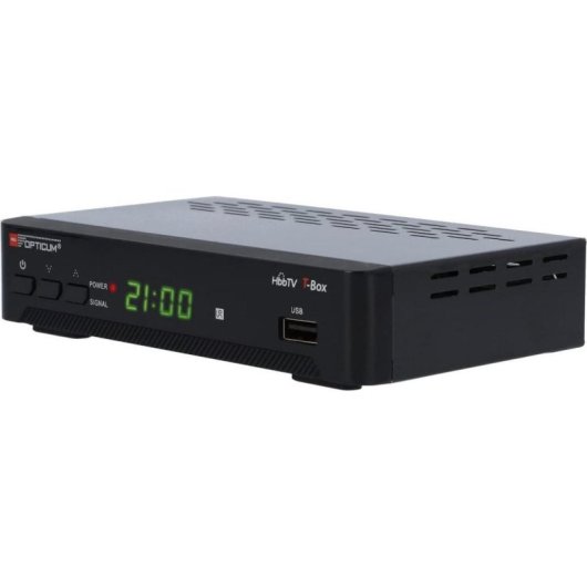 Tuner DVB-T2 Opticum T-BOX HbbTV Full HD HEVC