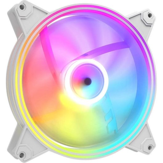 Refrigeração Ar Modecom 120 mm ARGB PWM Branco Volcano Apex Reverse