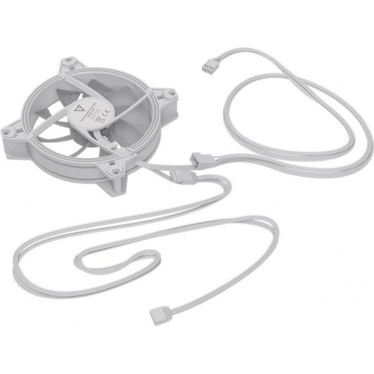 Refrigeração Ar Modecom 120 mm ARGB PWM Branco Volcano Apex Reverse