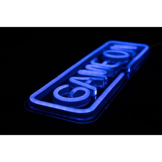 Neón Gaming PREYON Purple Eye Bait & Blue Eye Bait USB 42x28,5 cm