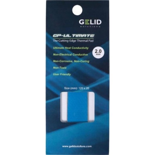 Cuscino Termico Gelid TP-GP05-D 20x120 mm 12 W/mK