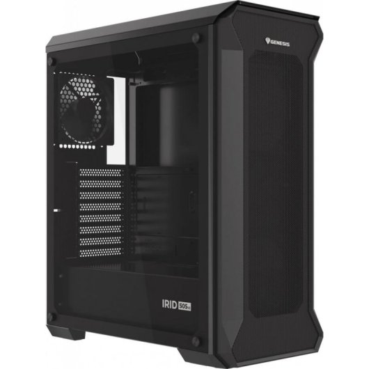 Caixa PC GENESIS Irid 505 V2 Midi Tower 3 Ventiladores Oxal 120 Vidro Templado