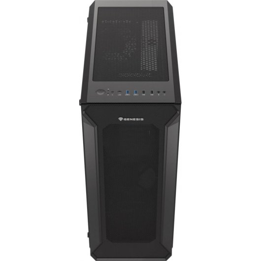 Caixa PC GENESIS Irid 505 V2 Midi Tower 3 Ventiladores Oxal 120 Vidro Templado