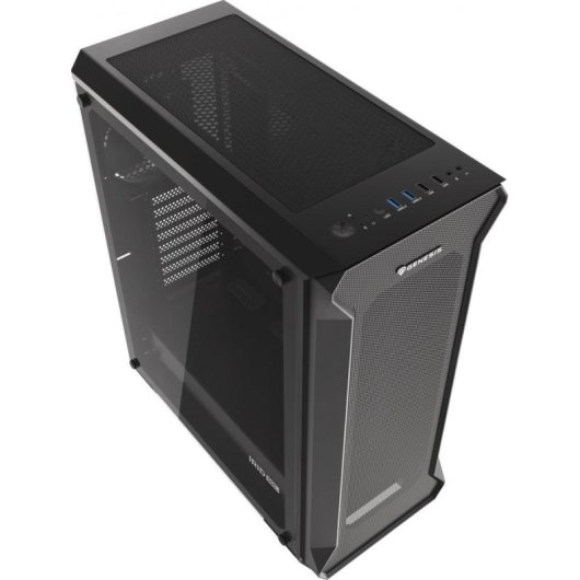 Caixa PC GENESIS Irid 505 V2 Midi Tower 3 Ventiladores Oxal 120 Vidro Templado