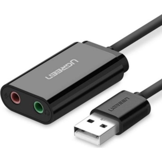 Externe USB-Soundkarte Ugreen US205 3,5 mm