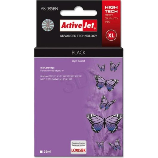 Toner Activejet AB-985Y Gelb für Brother Drucker