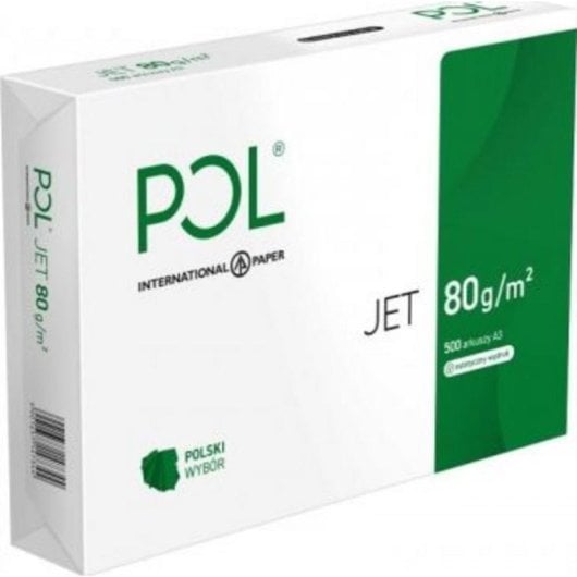 Papel de fotocopiadora International Paper PolJet A4 90g 250 hojas