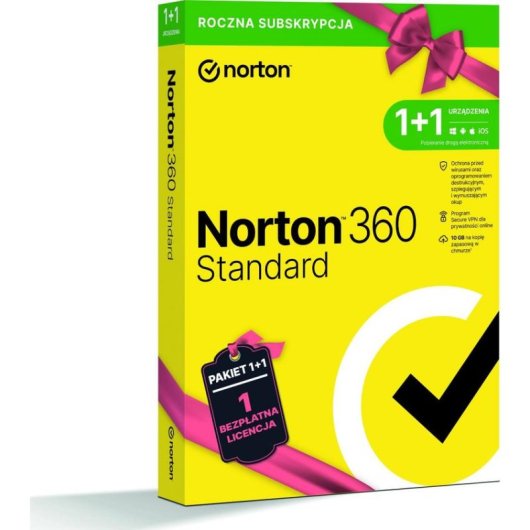 Antivirus Norton 360 Standard 2 Dispositivi 12 Mesi