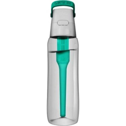 Botella filtrante Dafi Solid 700 ml turquesa Tritan filtro carbón activo