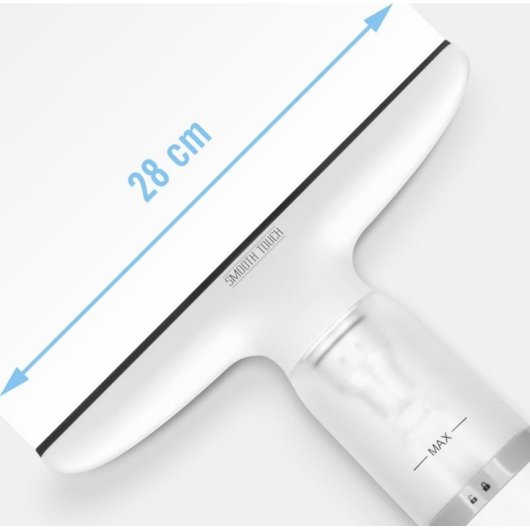 Limpiacristales Teesa Smooth Touch 28 cm con pulverizador 360 ml y aspiración
