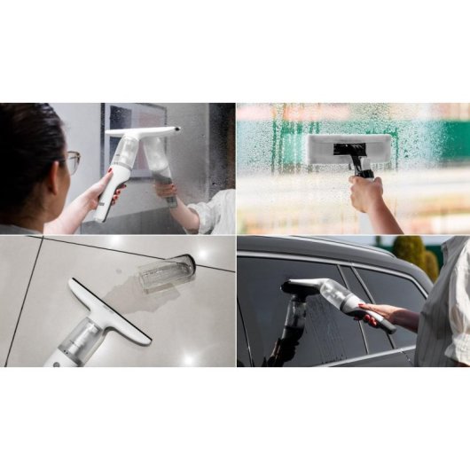 Limpiacristales Teesa Smooth Touch 28 cm con pulverizador 360 ml y aspiración