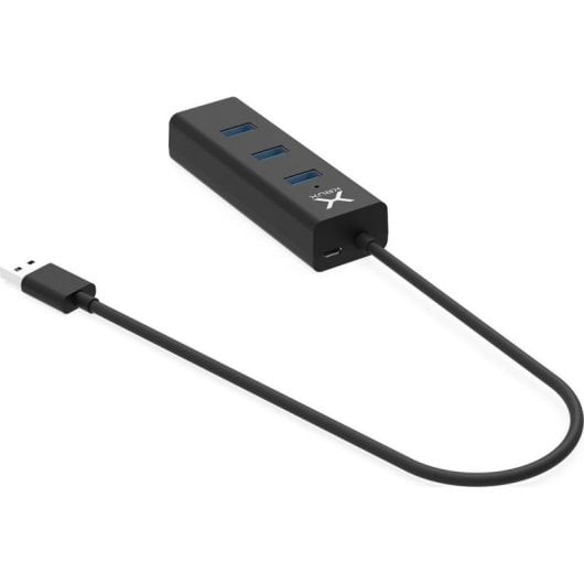 Hub Krux 4 puertos USB 3.0 5 Gb/s modelo KRX0050 activo y pasivo