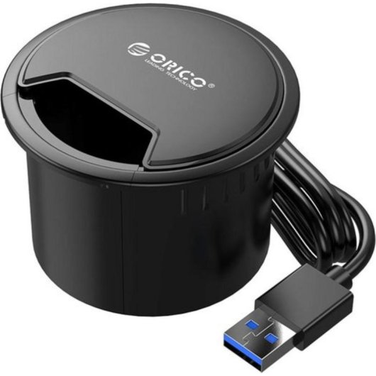 Hub Orico 4 ports USB 3.1 Gen1 5 Gbps modèle DESK-4U-BK-BP sans extras