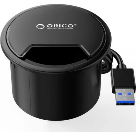 Hub Orico 4 ports USB 3.1 Gen1 5 Gbps modèle DESK-4U-BK-BP sans extras