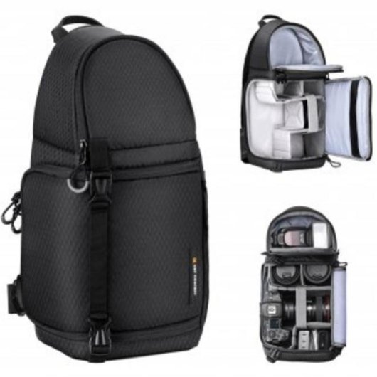 Fototasche K&F Concept Beta Messenger 10 l Schwarz