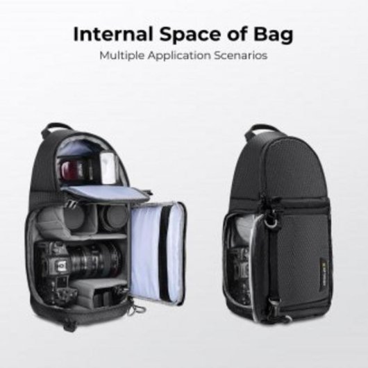 Fototasche K&F Concept Beta Messenger 10 l Schwarz