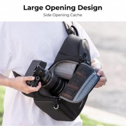 Fototasche K&F Concept Beta Messenger 10 l Schwarz