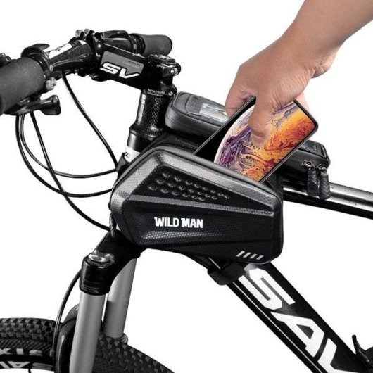 Soporte impermeable para bicicleta WildMan XXL ES6 ventana táctil