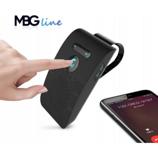 Manos libres Bluetooth Mbg Line SP09 con interfaz en polaco y reducción de ruido