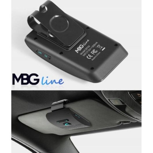 Manos libres Bluetooth Mbg Line SP09 con interfaz en polaco y reducción de ruido