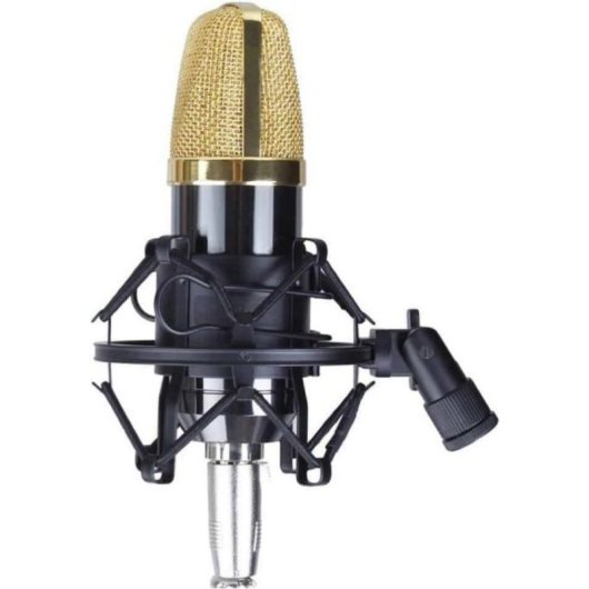 Micrófono Mozos SHM1 antivibración metálico con adaptador universal