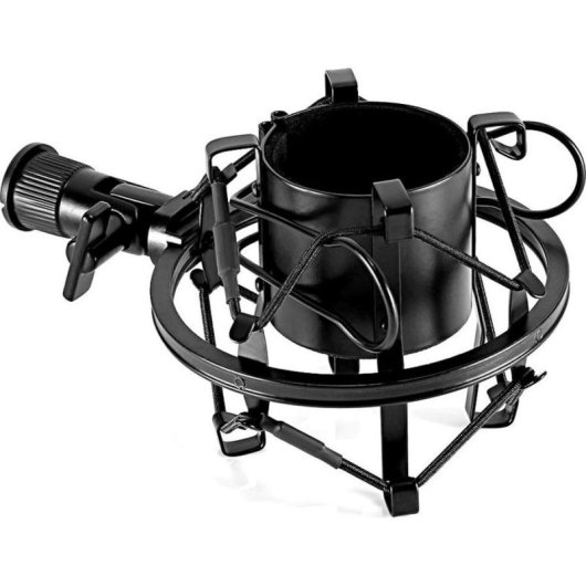 Micrófono Mozos SHM1 antivibración metálico con adaptador universal