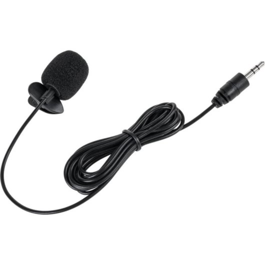 Microphone Azusa MIK0039 condensateur omnidirectionnel avec clip et jack 3,5 mm