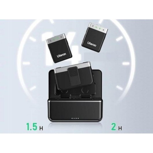 Microfono Ulanzi SB8327 USB-C omnidirezionale con memoria e schermo touch