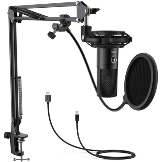 Mikrofon Fifine T669 USB cardioid mit Arm und Popfilter