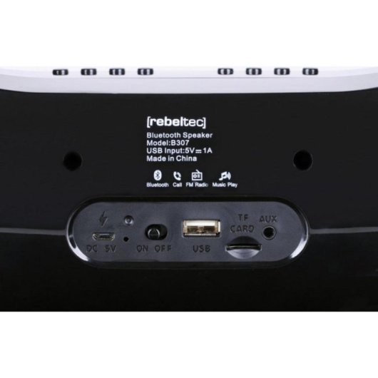 Haut-parleurs Rebeltec Soundbox 320 Bluetooth 16W avec radio et micro