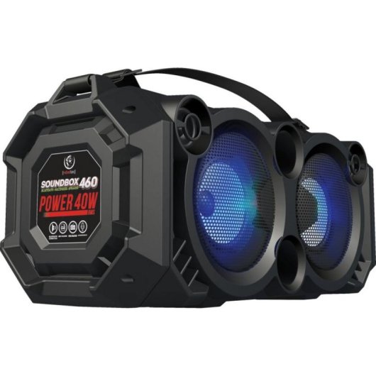 Altavoces Rebeltec SoundBox 460 Bluetooth 40W con RGB y USB
