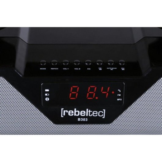 Altavoces Rebeltec SoundBox 400 inalámbricos con Bluetooth 4.2 y radio integrada 20W