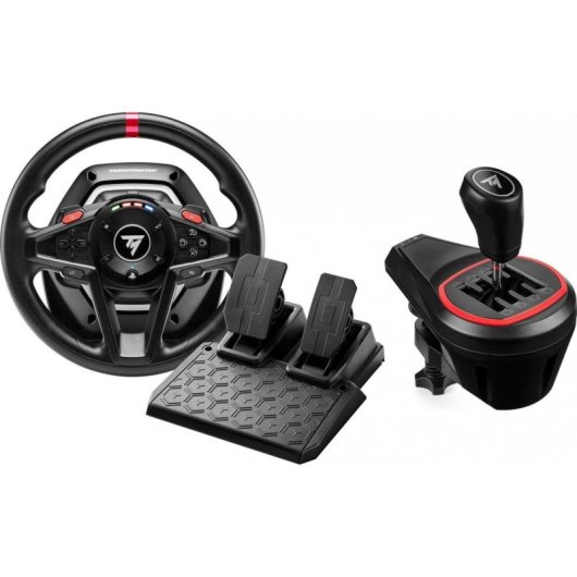 Volante Thrustmaster T128 PS5/PS4/PC con Levata TH8S e Pedali Magnétici