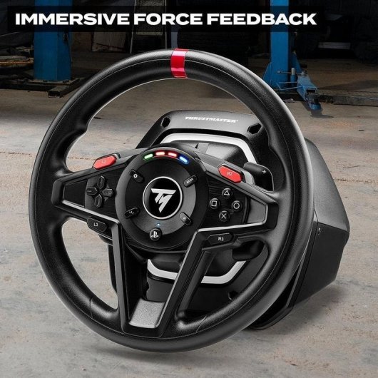 Volante Thrustmaster T128 PS5/PS4/PC con Levata TH8S e Pedali Magnétici