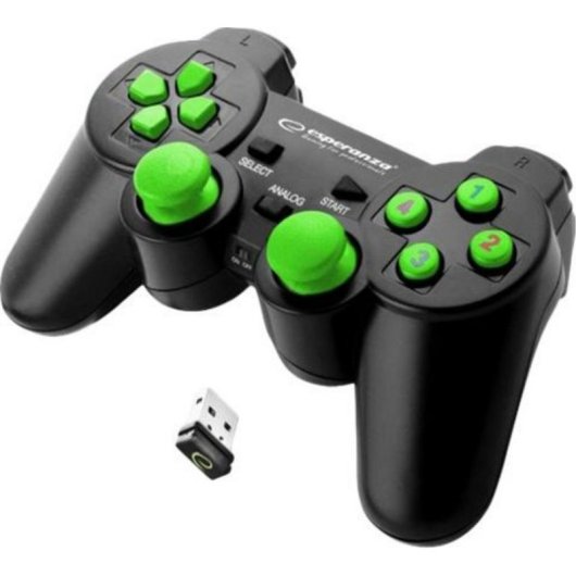 Mando gaming inalámbrico Esperanza EGG108G con vibraciones