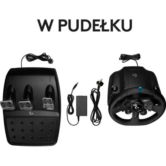 Logitech G923 Driving Force Lenkrad mit Shifter und Dreifachpedal PS5/PS4/PC