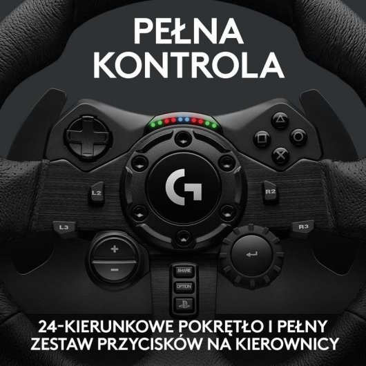 Logitech G923 Driving Force Lenkrad mit Shifter und Dreifachpedal PS5/PS4/PC