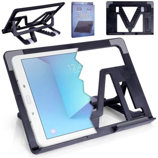 Tablet-Halterung Alogy verstellbar 26x18,5 cm schwarz robust