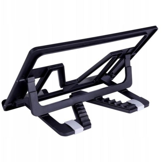 Tablet-Halterung Alogy verstellbar 26x18,5 cm schwarz robust
