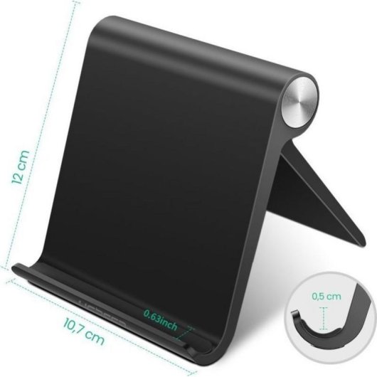 Klappbarer und verstellbarer Tablet-Ständer UGREEN LP115 Schwarz