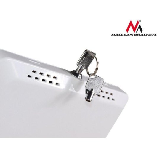 Supporto da scrivania Maclean MC-644 per tablet con blocco anti-vandalismo