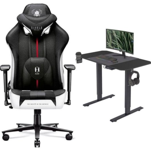 Silla gaming Diablo Chairs X-PLAYER 2.0 Espuma Viscoelástica