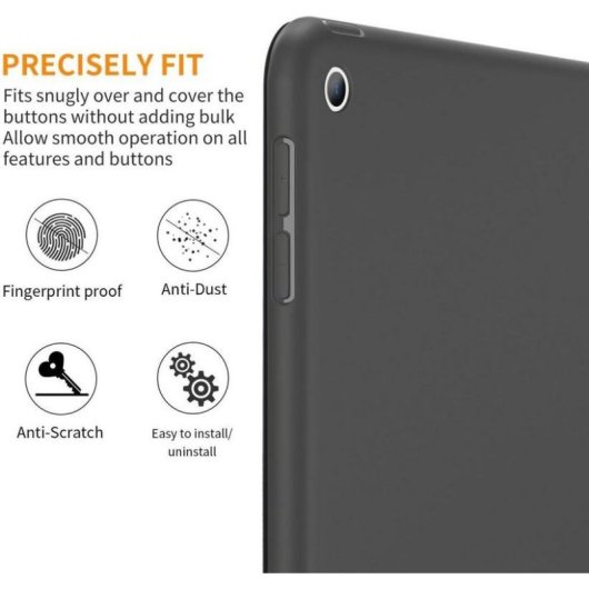 Fondina Tech-Protect Smartcase per iPad 9,7" Chiusura Magnetica Nera
