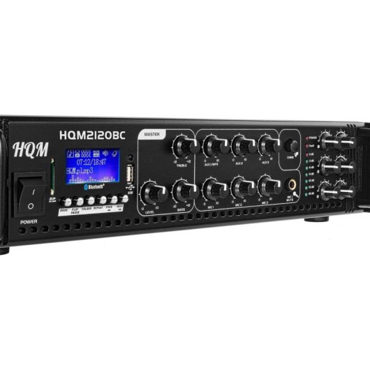 Rádio HQM HQM2120BC Bluetooth FM MP3 120W