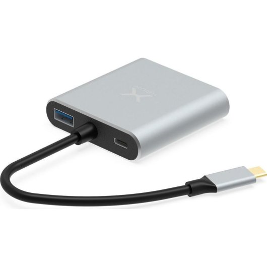 Adaptador Hub USB-C Krux KRX0049 2 HDMI 4K Power Delivery