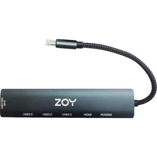 Andockstation ZOY ZH61 USB-C 6 Gigabit Ethernet HDMI
